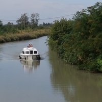 Photo de France - Le Canal du Midi et le tunnel du Malpas